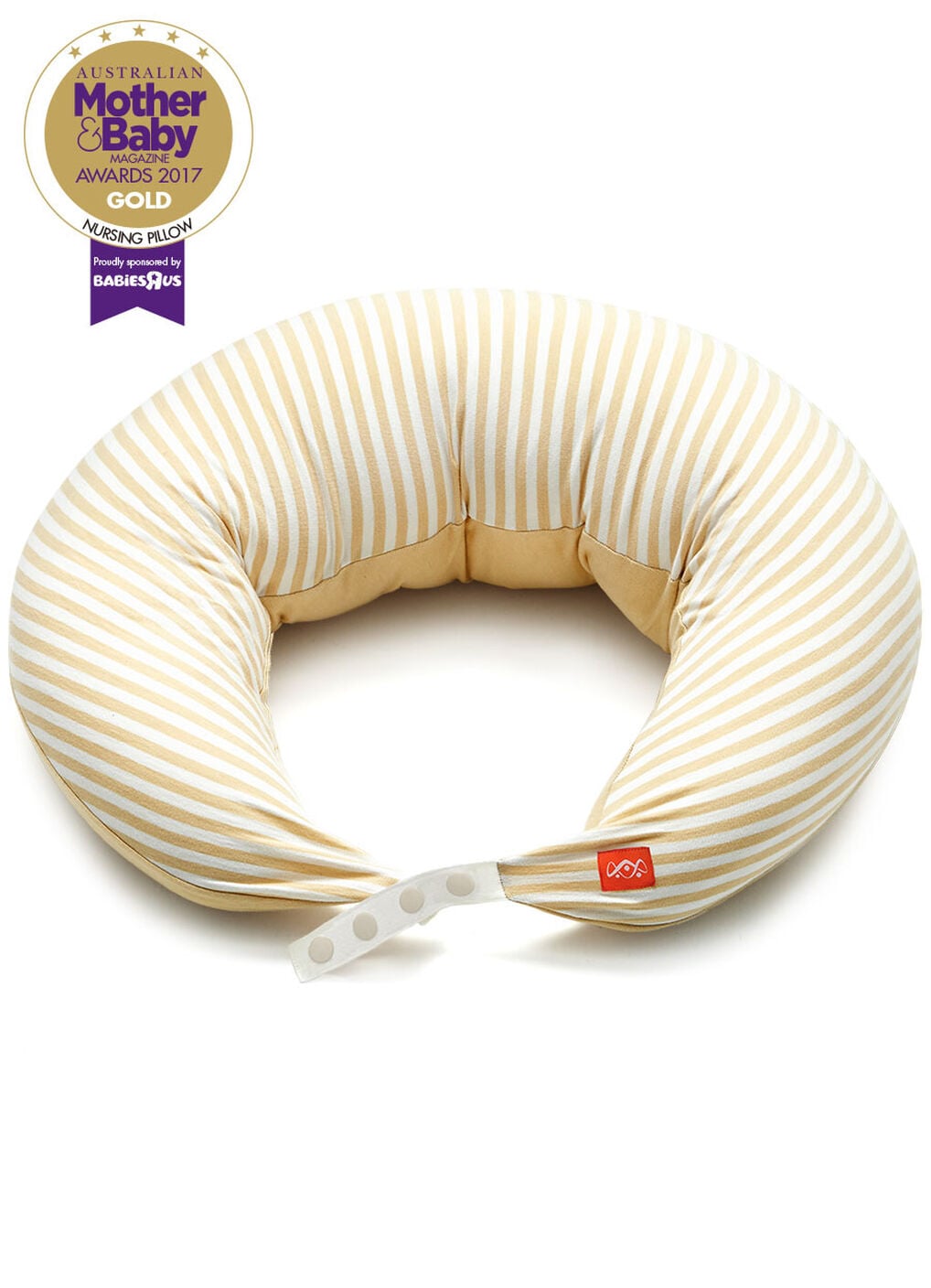 Non-toxic Maternity Support & Nursing Moon Pillow, , hi-res image number 0